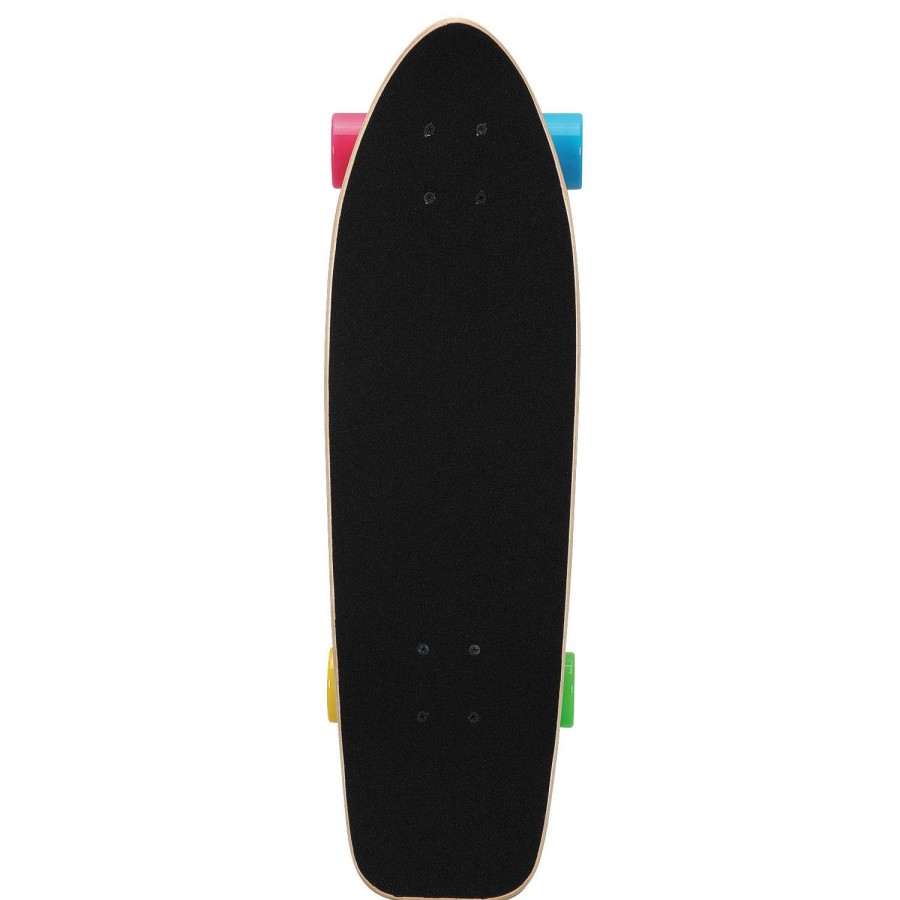 Games & Toys * | Hot Sale Punked Mini Cruiser Skateboard Natural