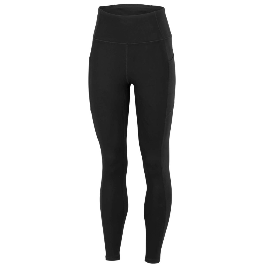 Apparel * | New Threads Balance Women'S Ginger Pocketed Leggings Black