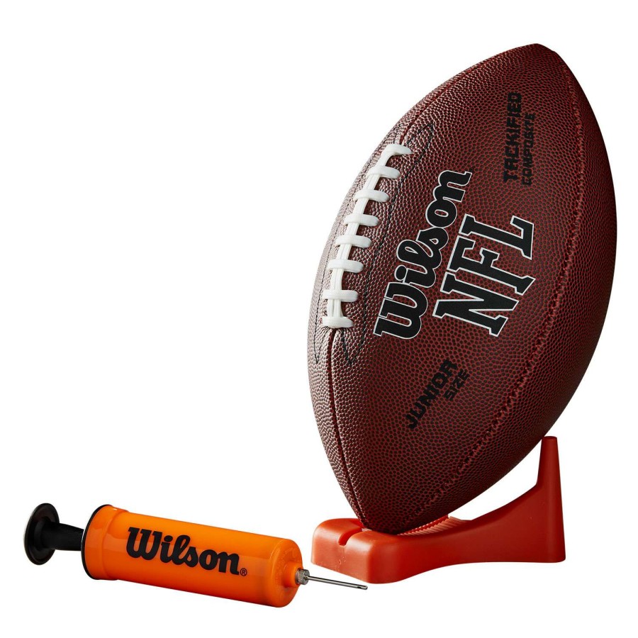 Sports * | Exclusive Wilson Enforcer Junior Football And Tee Original