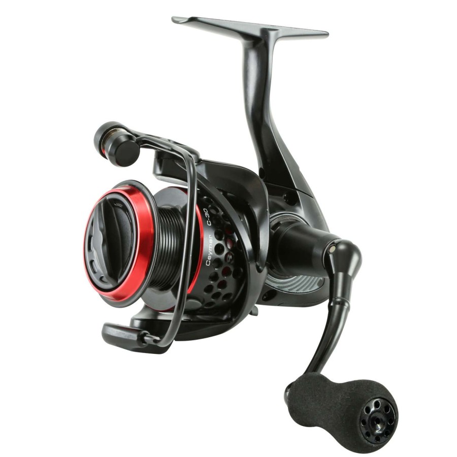 Fishing & Hunting * | Discounts Okuma Ceymar Freshwater Spinning Reel Black/Red