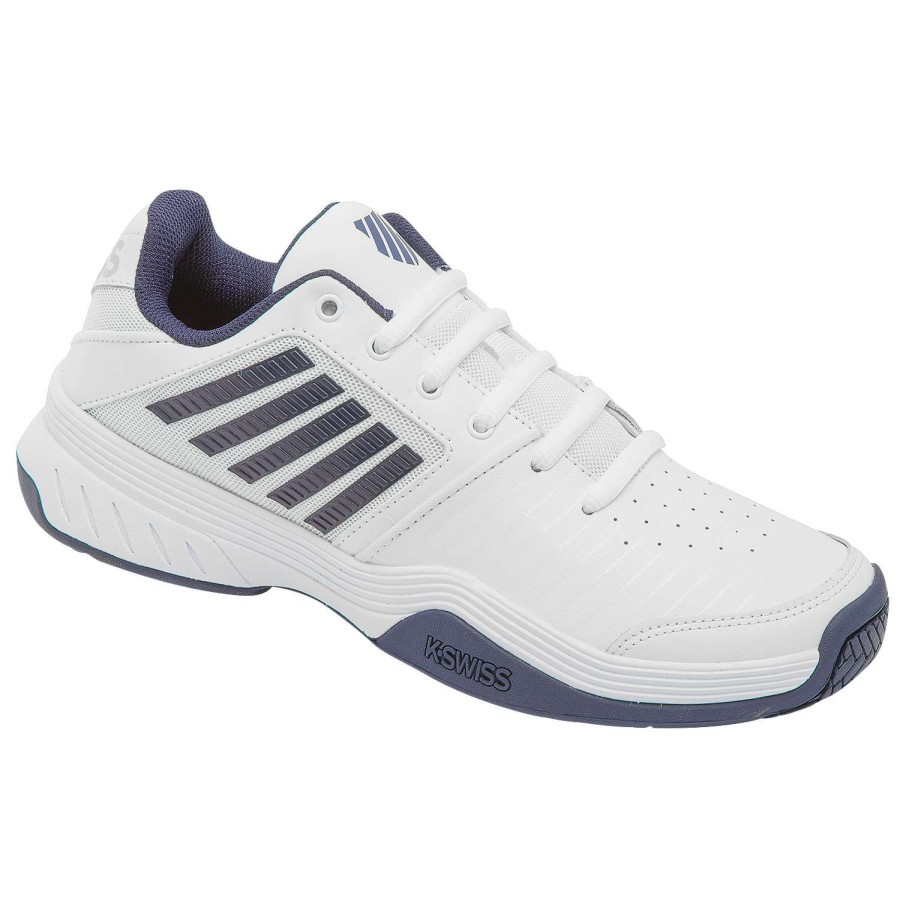 Footwear * | Discount Sale K-Swiss Court Express Men'S Court Shoes White/Navy