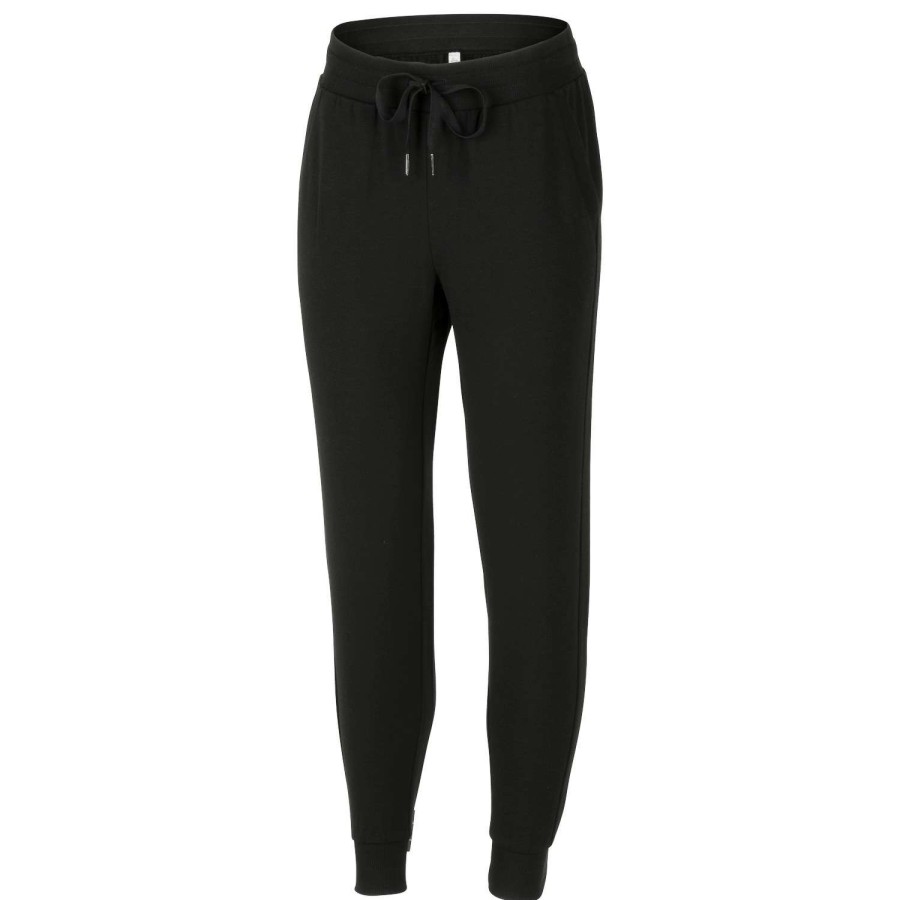 Apparel * | Popular Rbx Women'S Poly Space Dye Fleece Joggers Black