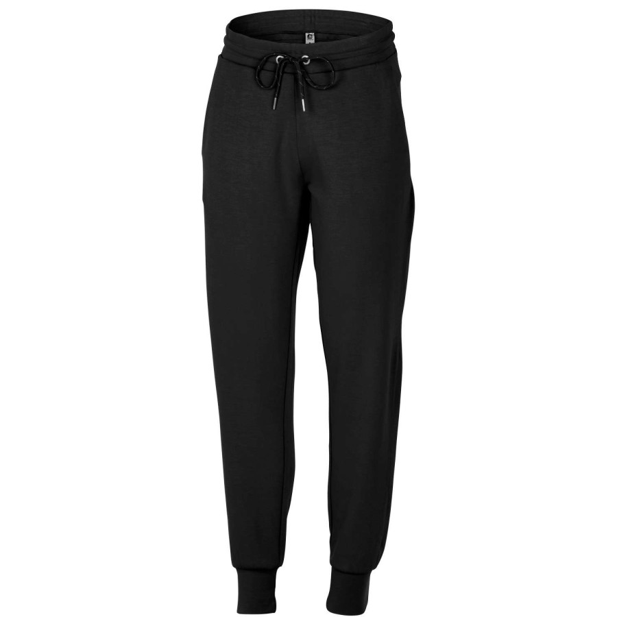 Apparel * | Excellent Quality Free2B Women'S Sueded Lush Joggers Black