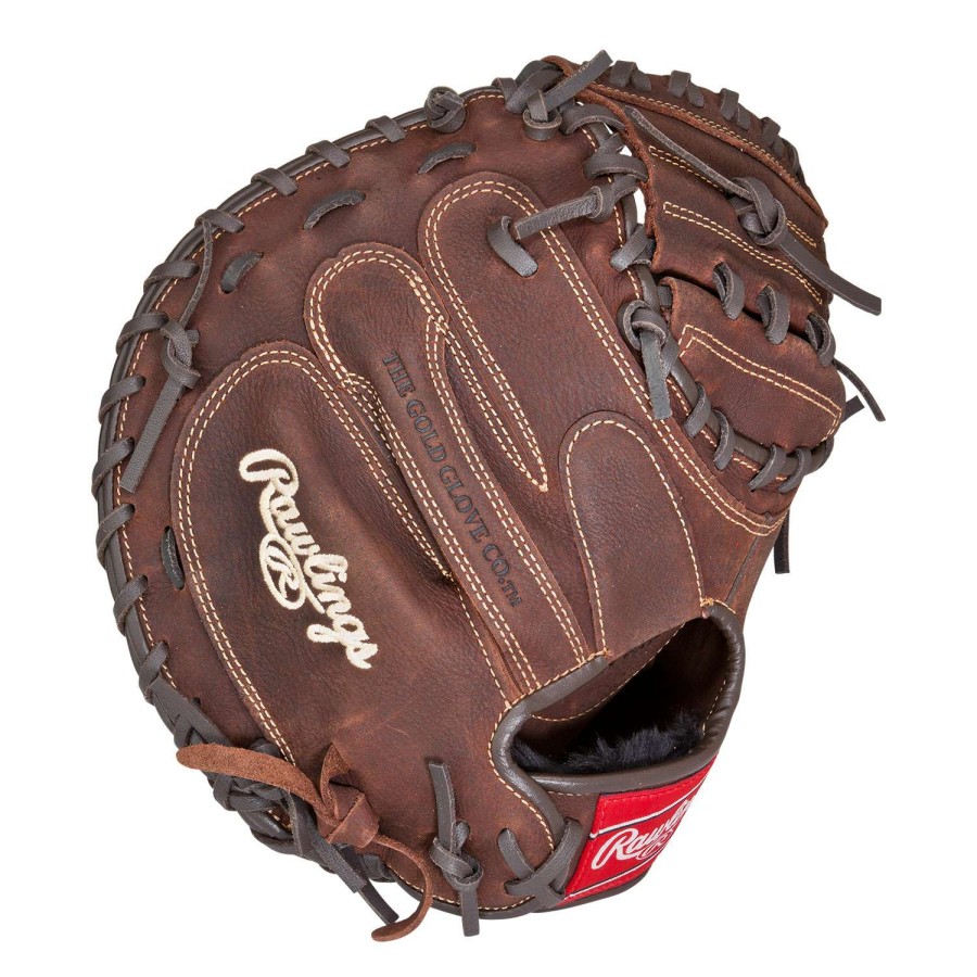 Sports * | Low Price Rawlings Adult Player Preferred 33 Catchers Mitt Brown