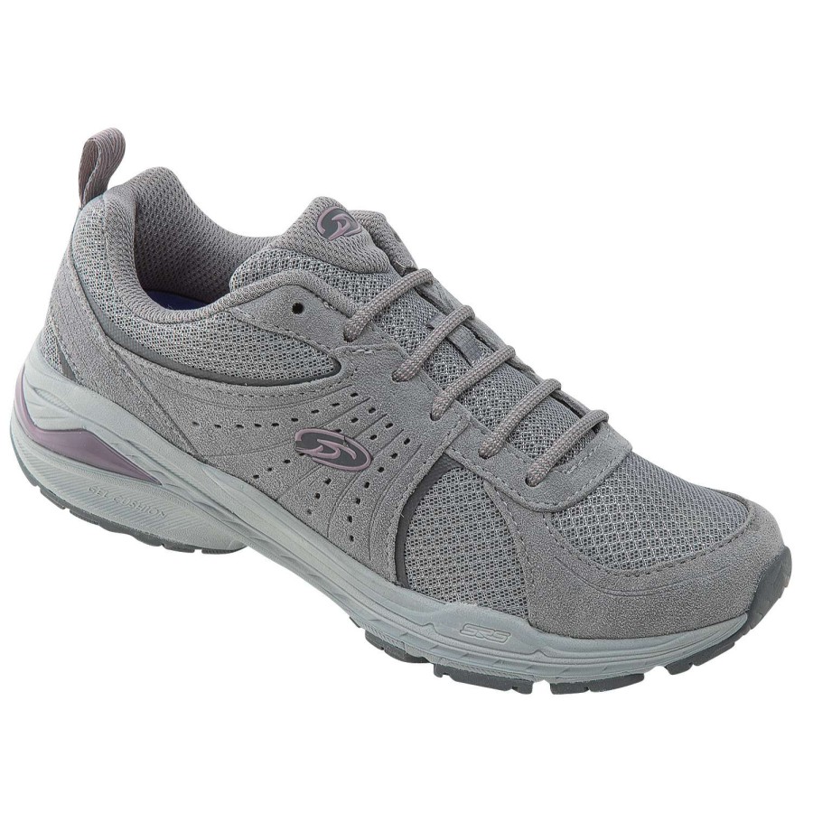 Footwear * | Fashion Dr. Scholl'S Bound Women'S Wide Walking Shoes Gray