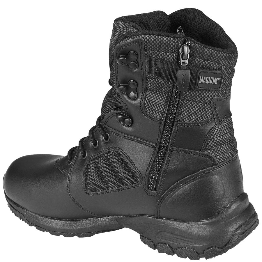 Footwear * | Popular Magnum Lynx 8.0 Men'S Waterproof Service Boots Black