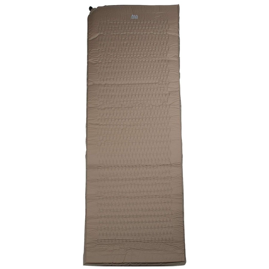 Outdoors * | New Threads World Famous Sports Self-Inflating Sleeping Pad Tan