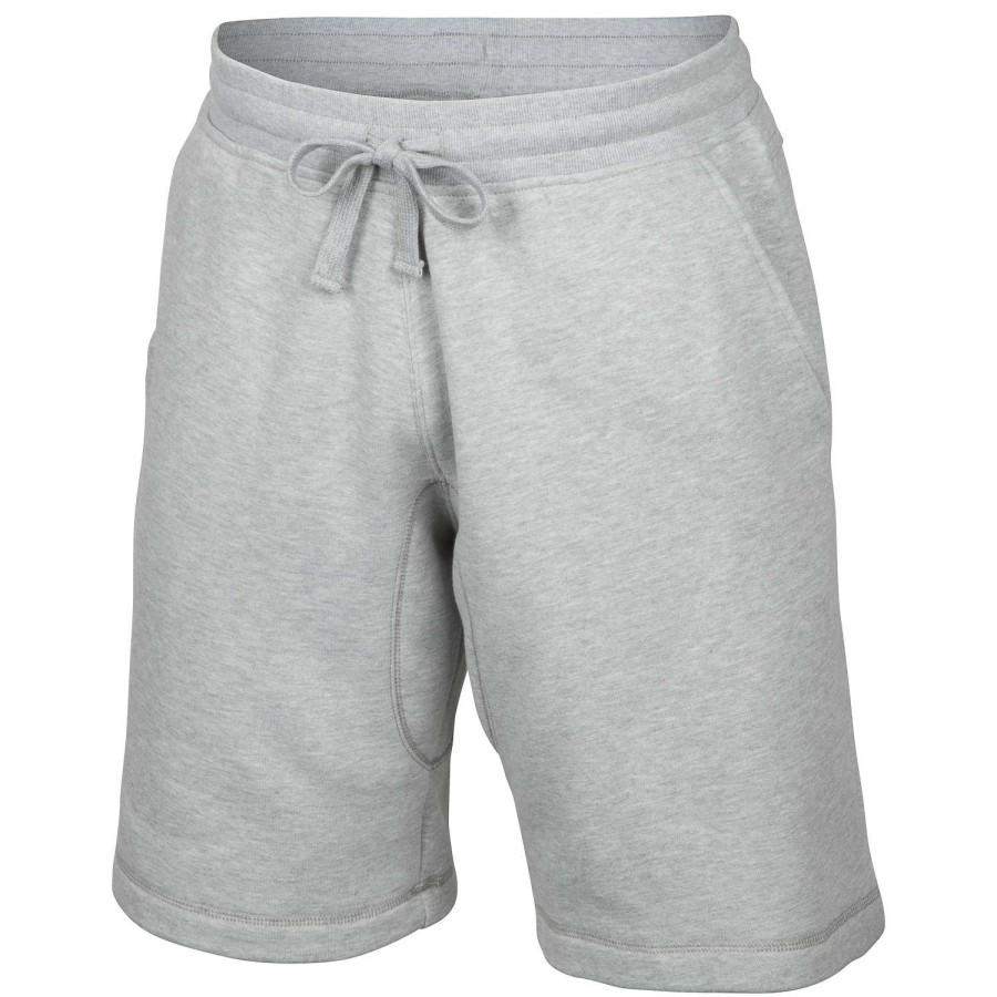 Apparel * | Hot Sale Fit Essentials Men'S Fleece Shorts Light Gray