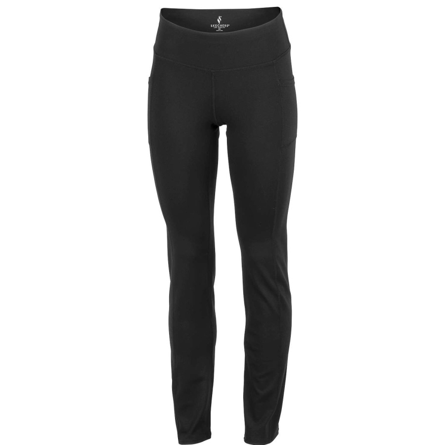 Apparel * | Fashion Skechers Women'S Go Walk Pants Black