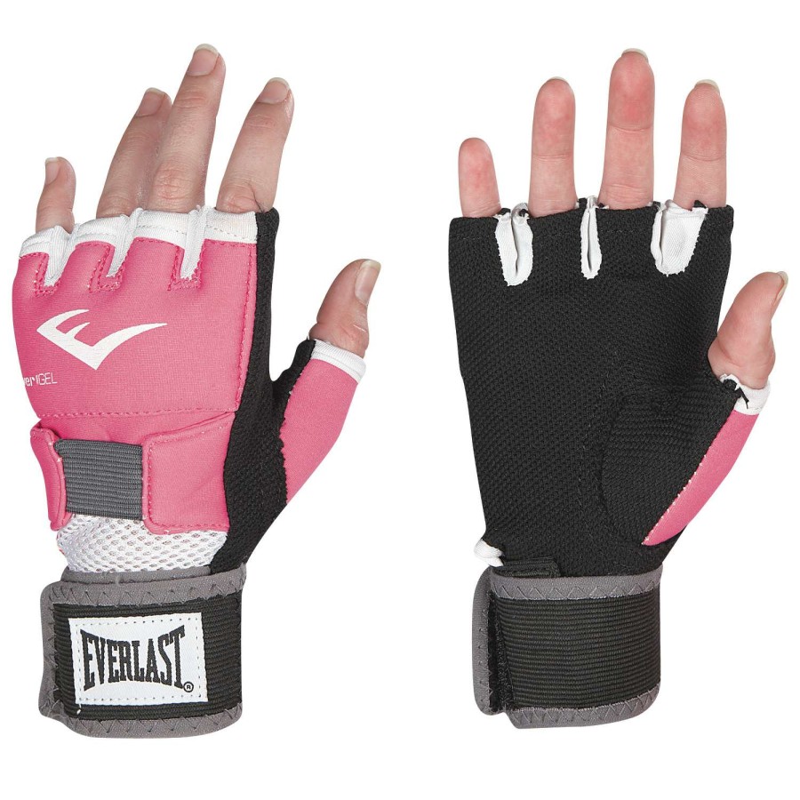 Fitness * | Cut Price Everlast Evergel Glove Wraps Pink