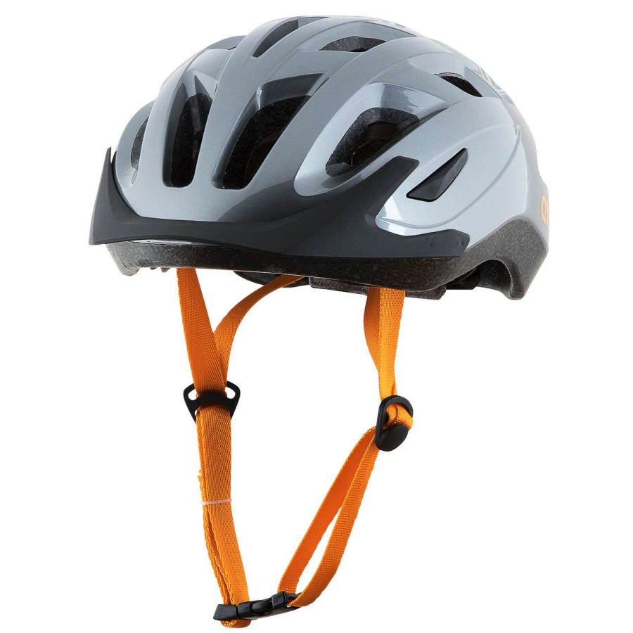 Outdoors * | Online Cyclic Vt21 Nova Hybrid Led Bike Helmet Gray