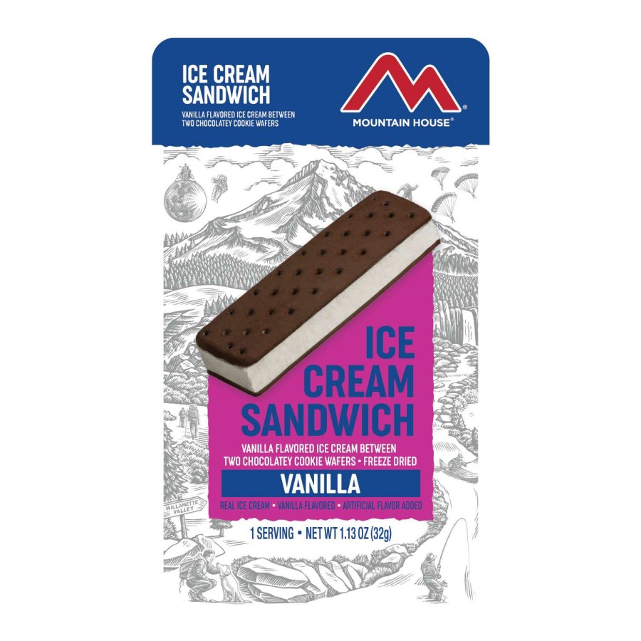 Outdoors * | Outlet Mountain House Vanilla Ice Cream Sandwich Original