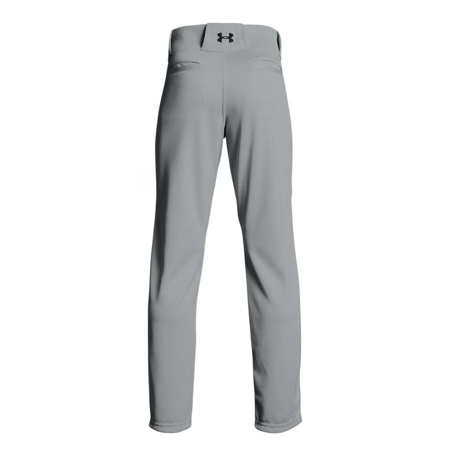 Sports * | Promotion Under Armour Utility Youth Relaxed Baseball Pants Gray