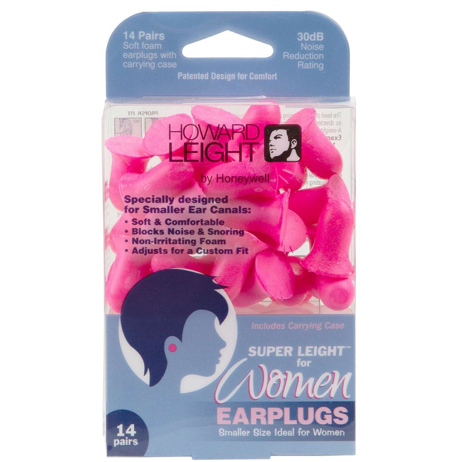 Fishing & Hunting * | Excellent Quality Howard Leight Women'S Ear Plugs 14-Pairs Original