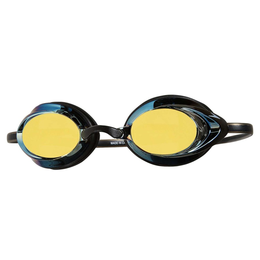 Outdoors * | Exclusive Speedo Vanquisher 2.0 Mirrored Swim Goggles Gold Combo