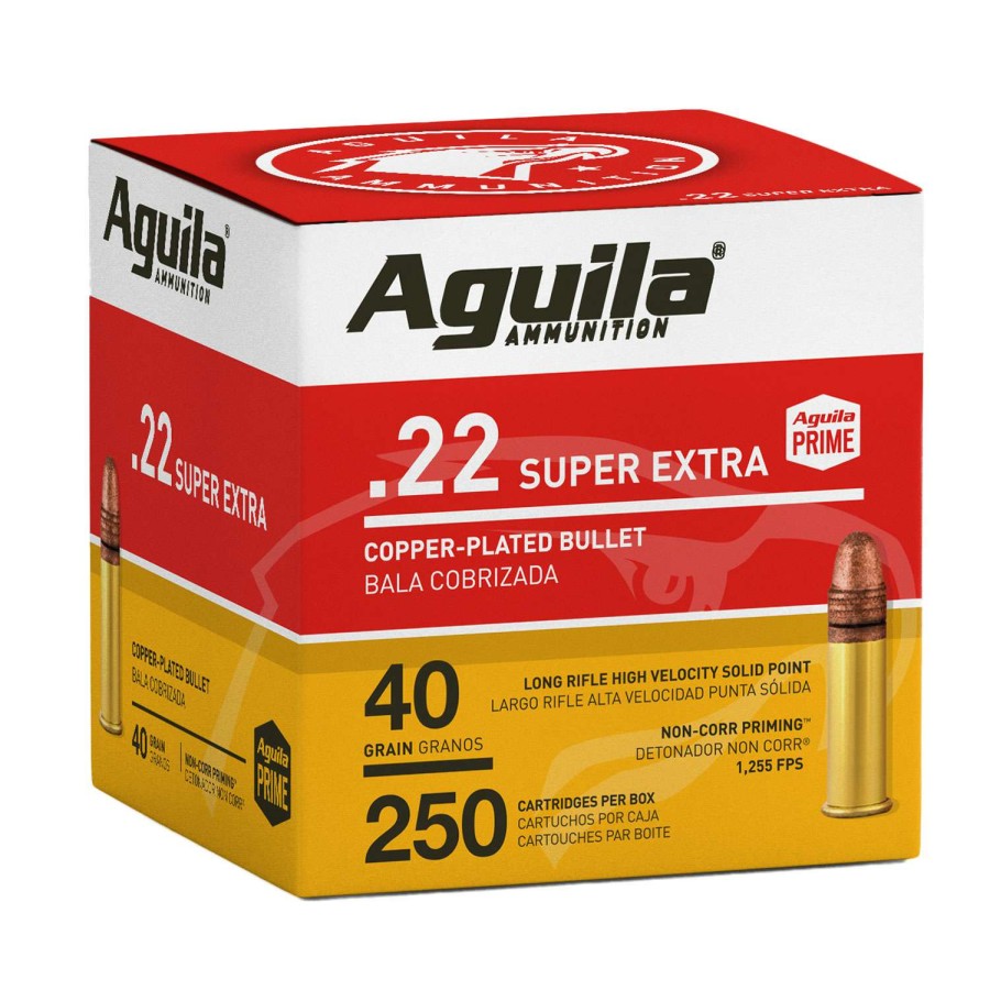 Fishing & Hunting * | Excellent Quality Aguila 22 Long Rifle Hv Sp 250 Rounds Original