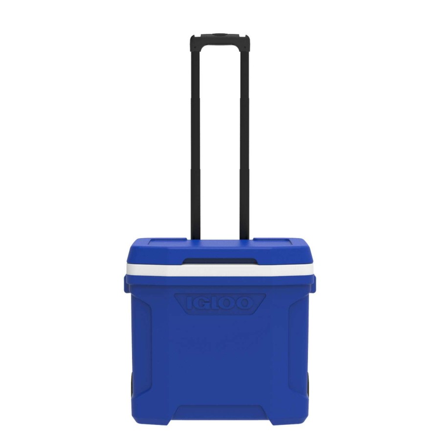 Outdoors * | Original Igloo Profile Ii 28-Qt. Rolling Cooler Blue