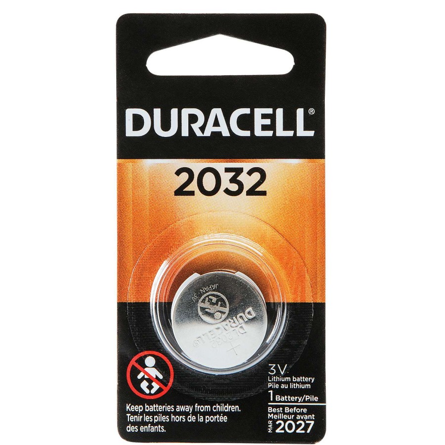 Outdoors * | Best Sale Duracell Dl2032 3V Lithium Battery Original