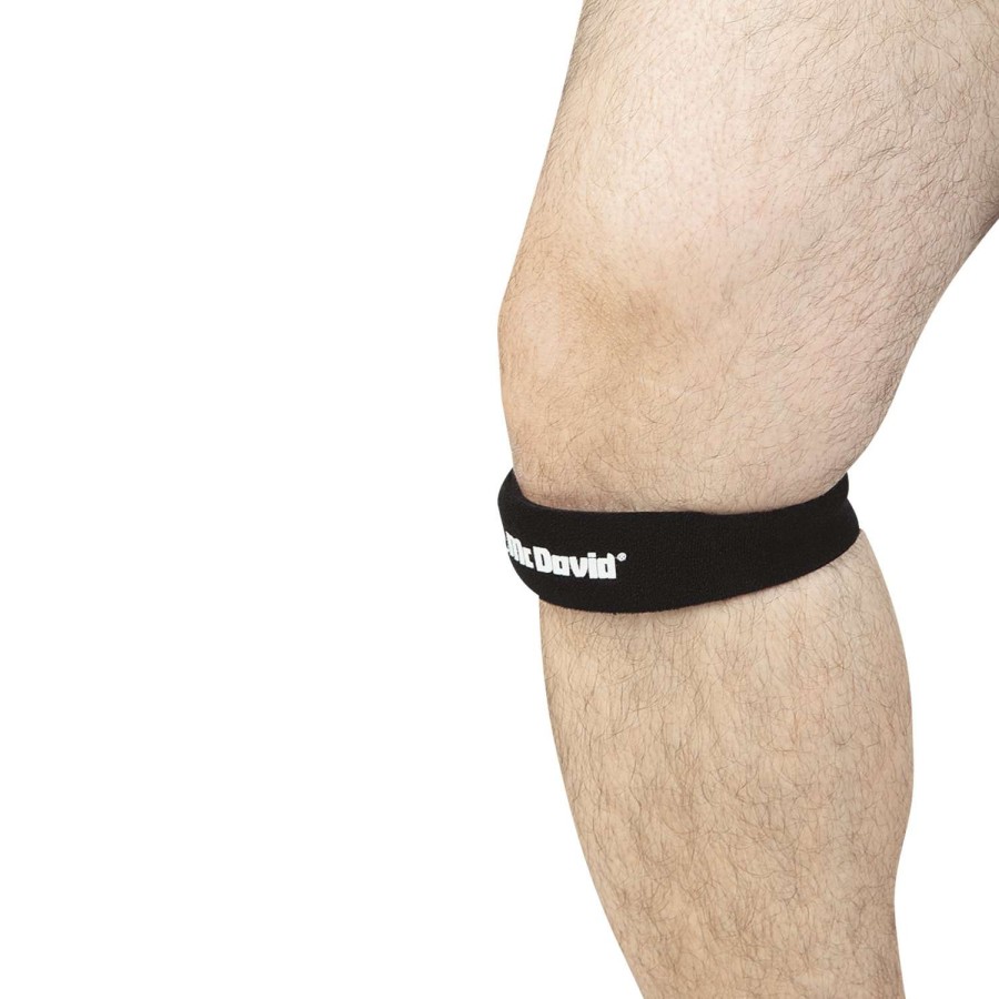 Fitness * | Exclusive Mcdavid Jumper'S/Runner'S Knee Strap Black