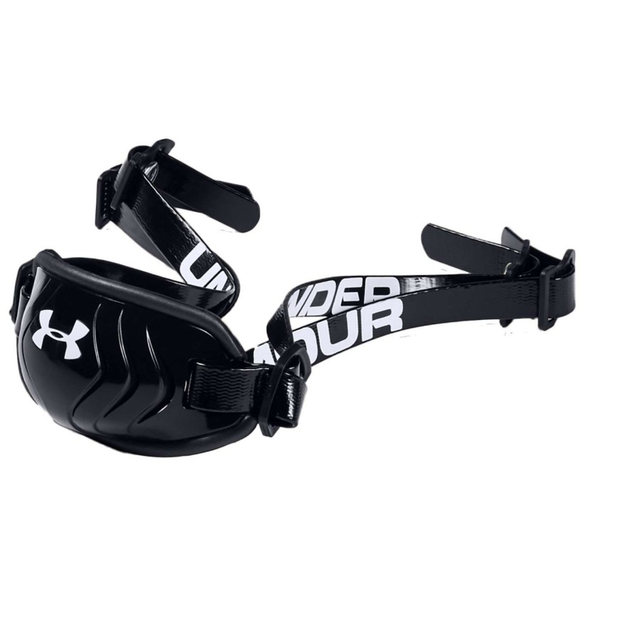 Sports * | New Threads Under Armour Youth Spotlight Chinstrap Black/White