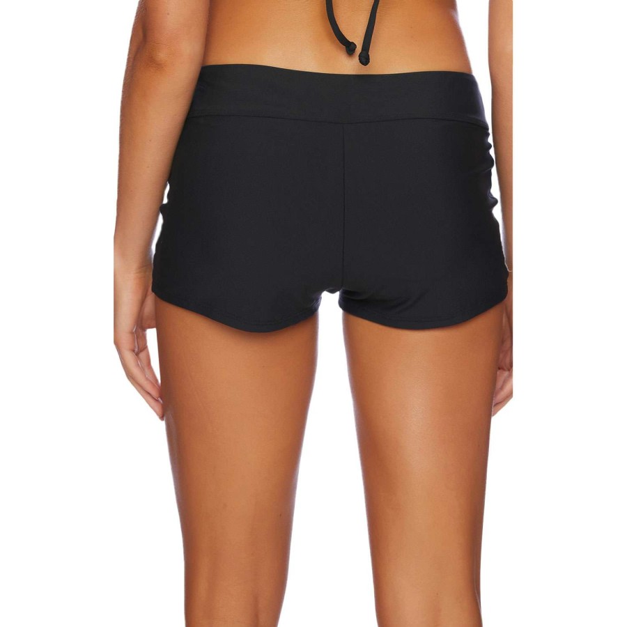 Apparel * | Clearance N Swimwear Women'S Power Swim Shorts Black