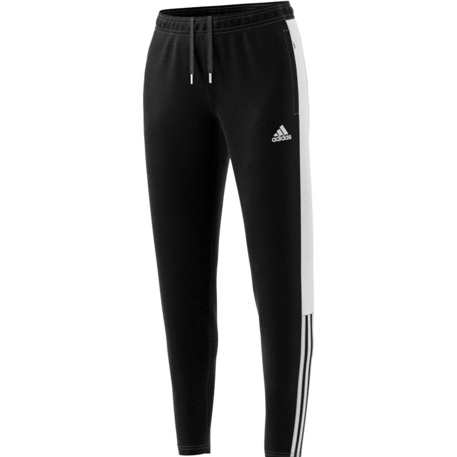 Apparel * | Excellent Quality Adidas Women'S Tiro Essential Pants Black/White