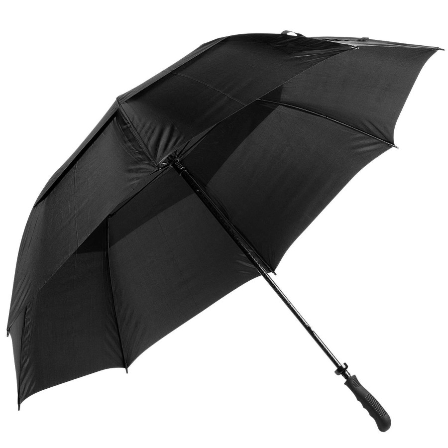 Sports * | Excellent Quality Golf Gifts & Gallery 62 Windbuster Umbrella Black