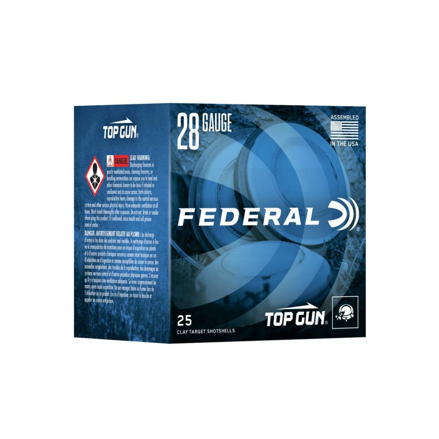 Fishing & Hunting * | Crazy Deals Federal Top Gun Shotshell 28 Ga 8 Shot Lead