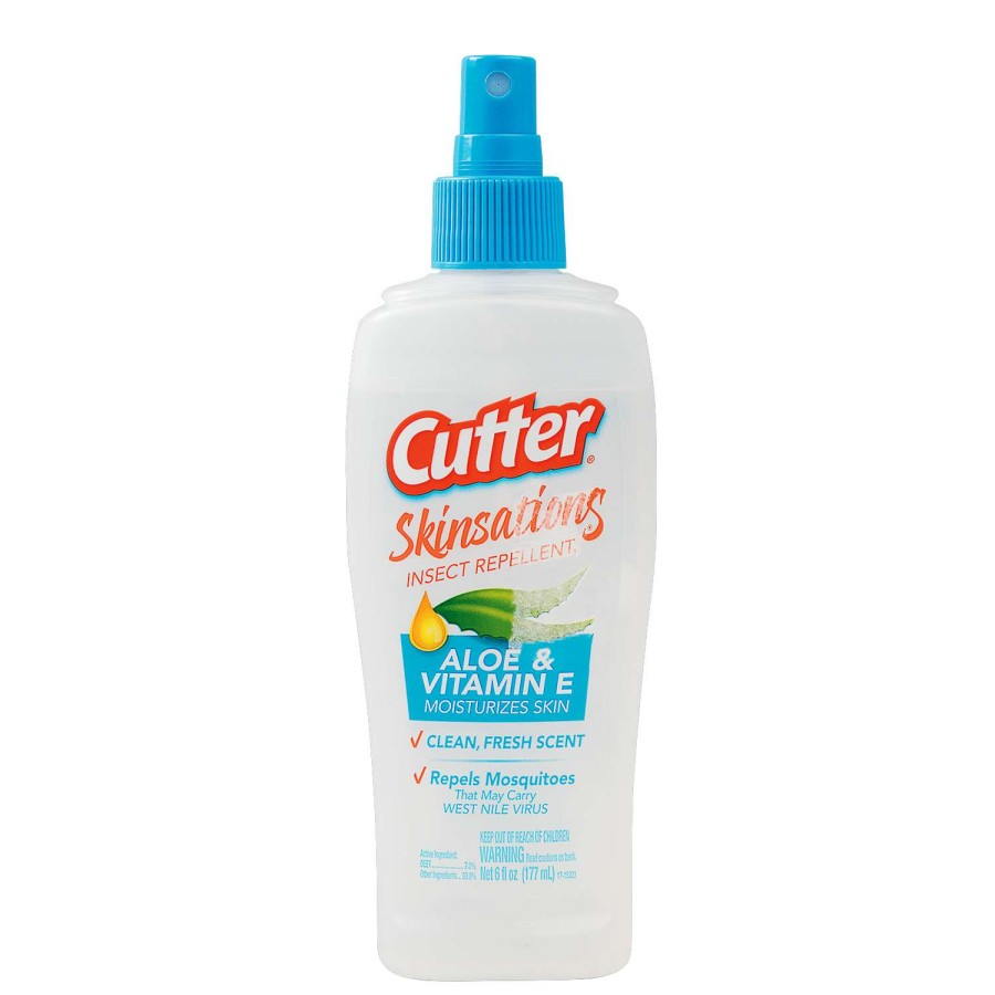 Outdoors * | Discounts Cutter Skinsations Insect Repellent 6 Oz. Pump Bottle Original