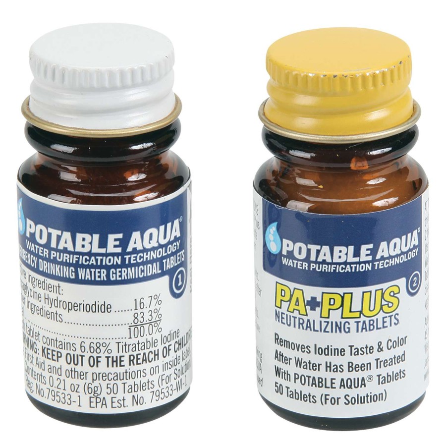 Outdoors * | Clearance Potable Aqua Water Purification Tablets Original