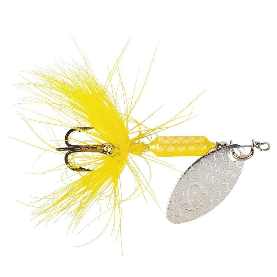 Fishing & Hunting * | New Threads Worden'S Original Rooster Tail Spinning Lure 1/16 Oz. Yellow