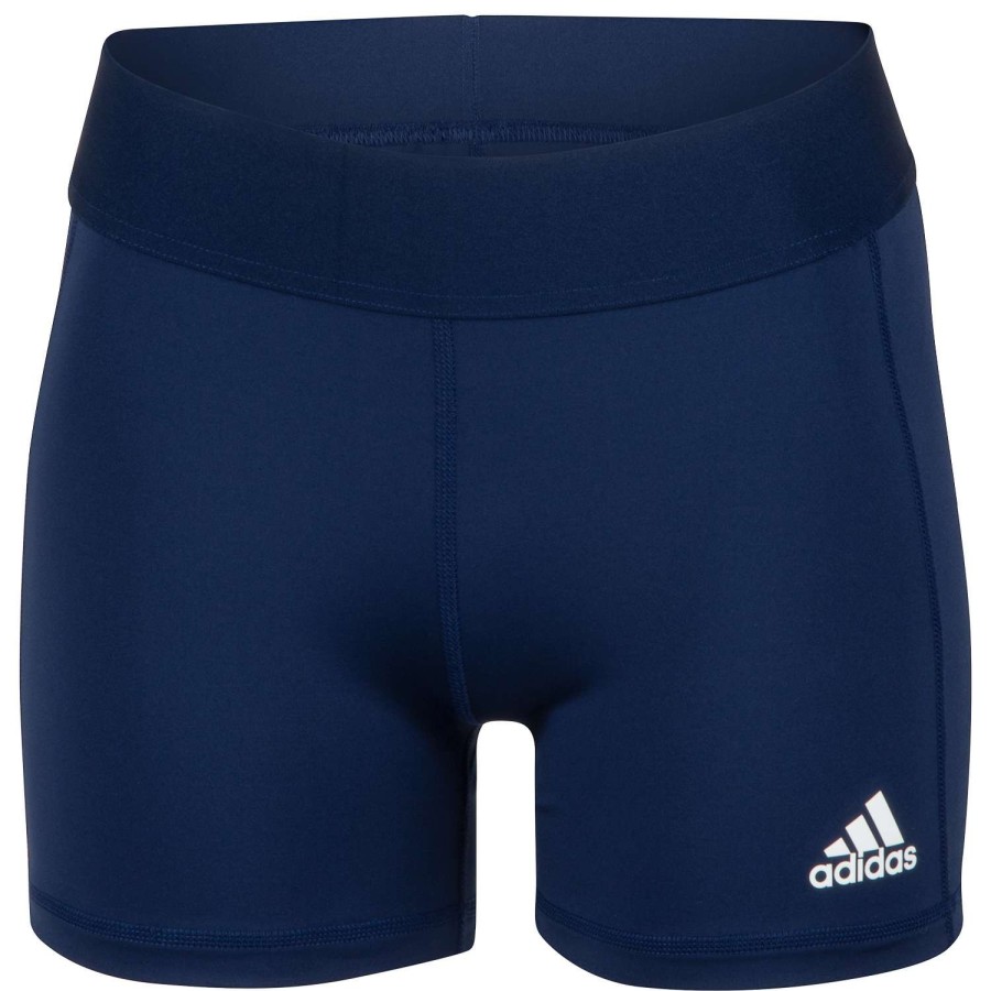 Apparel * | Discounts Adidas Women'S Techfit Volleyball Shorts Navy Blue