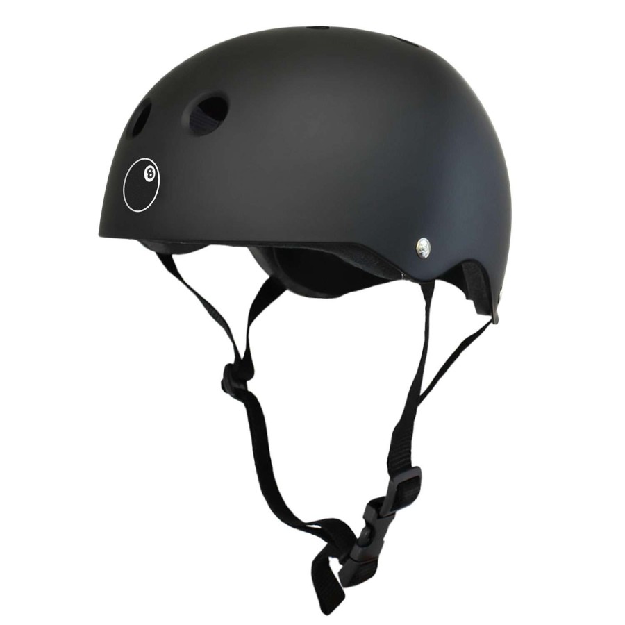 Outdoors * | Original Eight Ball Fade Skate Helmet Charcoal