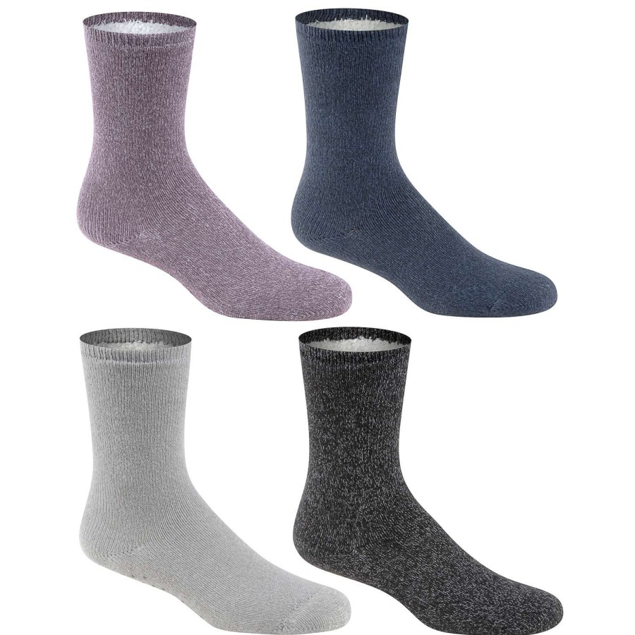 Apparel * | Clearance Sock Hub Women'S Super Soft Lounge Socks Assorted