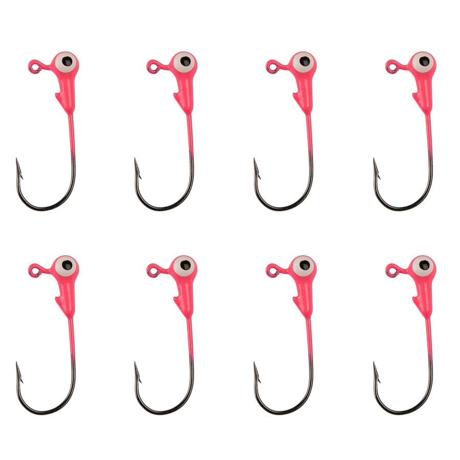 Fishing & Hunting * | Excellent Quality Strike King Mr. Crappie Jig Heads 1/32 Oz. Pink