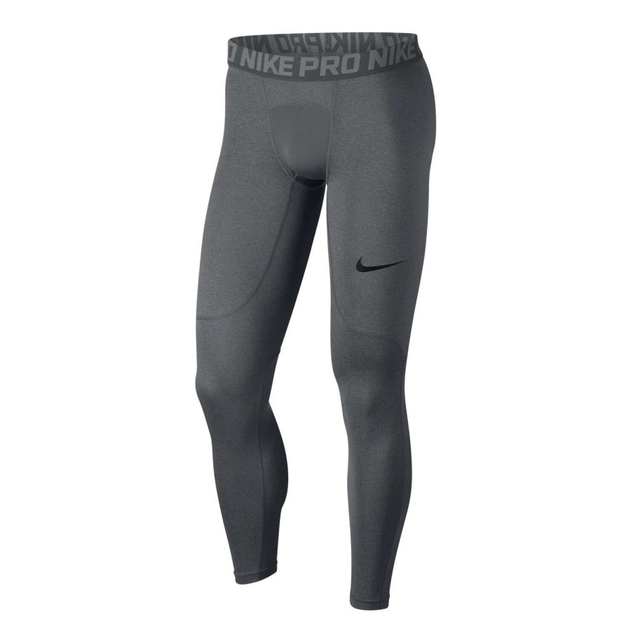 Apparel * | Excellent Quality Nike Men'S Pro Tights Charcoal