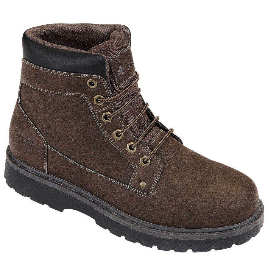 Footwear * | Original Denali Bullseye Men'S Work Boots Dark Brown