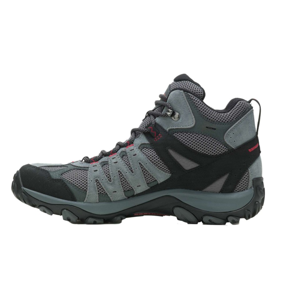 Footwear * | Hot Sale Merrell Accentor 3 Mid Waterproof Men'S Hiking Boots Charcoal Combo