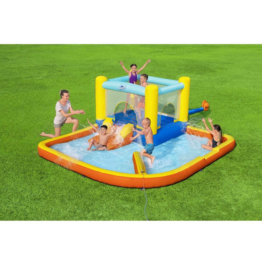 Outdoors * | Clearance H2Ogo! Beach Bounce Inflatable Water Park Original