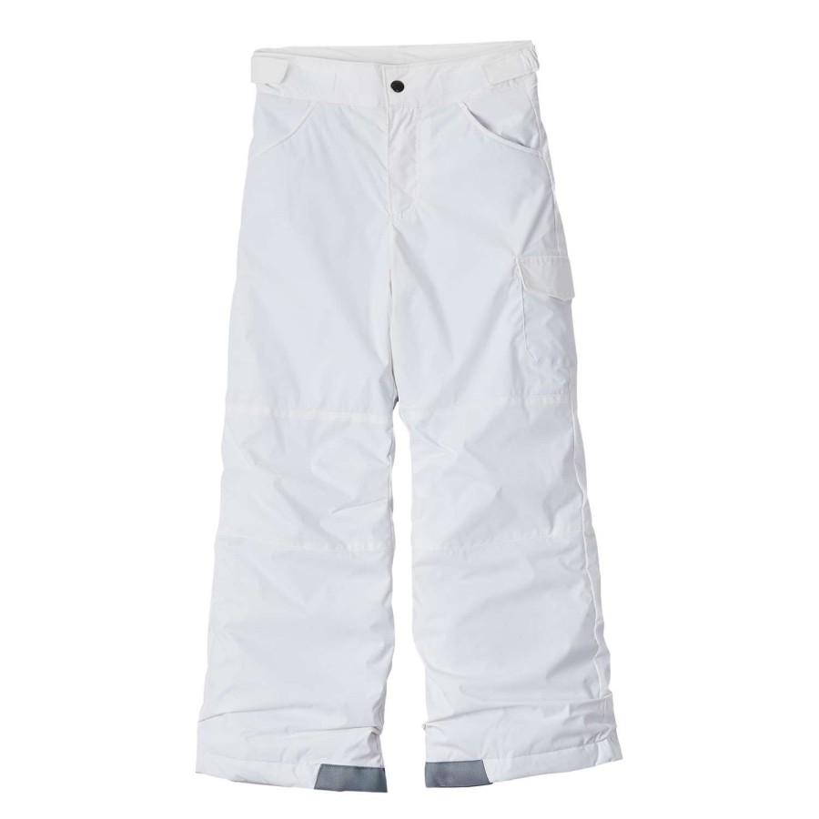 Apparel * | Exclusive Columbia Girls' Starchaser Peak Ii Snow Pants White