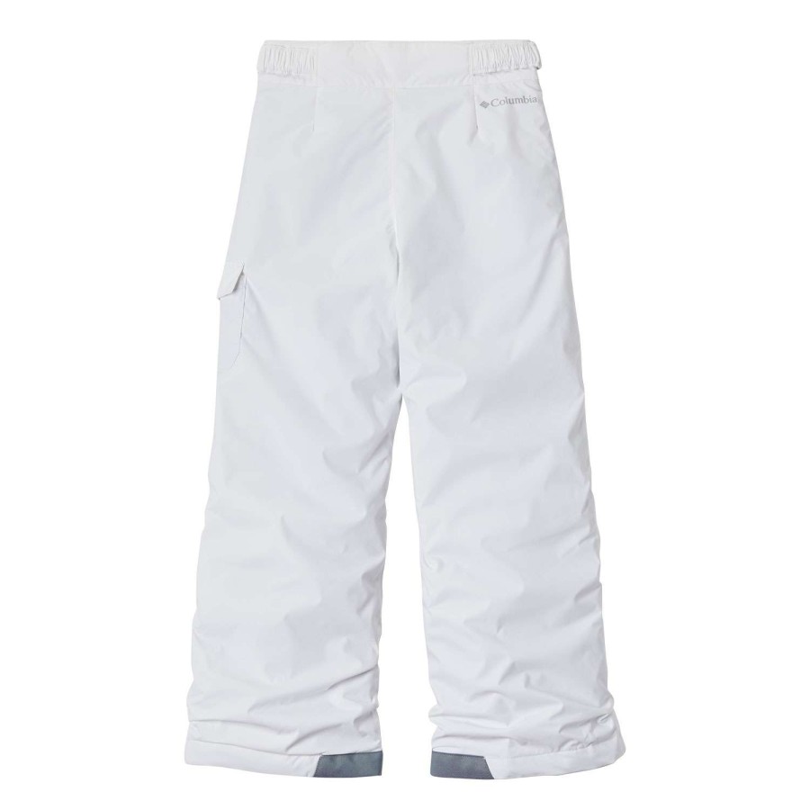 Apparel * | Exclusive Columbia Girls' Starchaser Peak Ii Snow Pants White