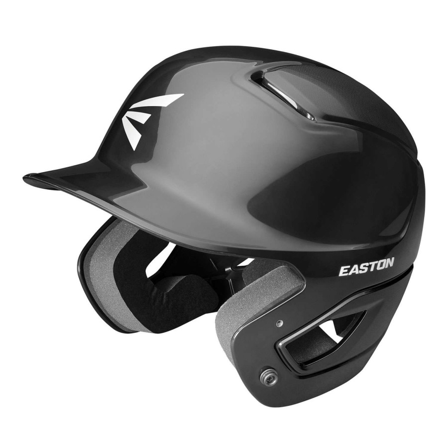 Sports * | Best Sale Easton Alpha Jr. Batting Helmet Black