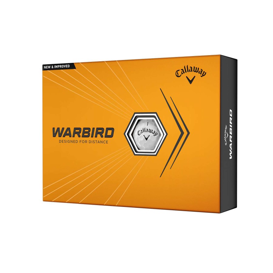 Sports * | Top Selling Callaway Warbird Golf Balls 1-Dozen White