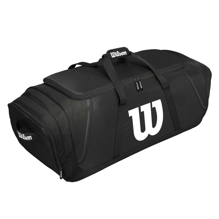 Sports * | New Threads Wilson Team Gear Baseball Bag Black