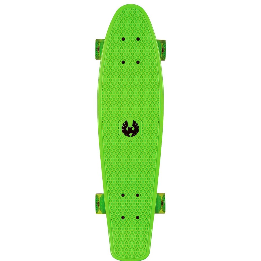 Games & Toys * | New Threads Rekon 28 Plastic Cruiser Skateboard Green