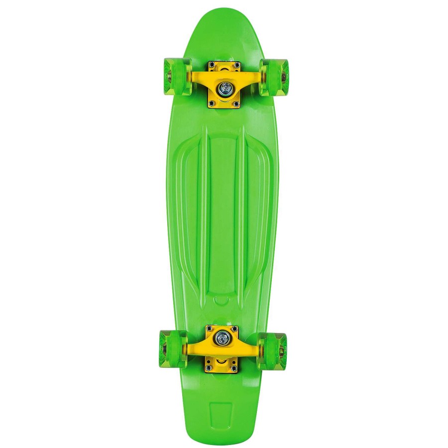 Games & Toys * | New Threads Rekon 28 Plastic Cruiser Skateboard Green