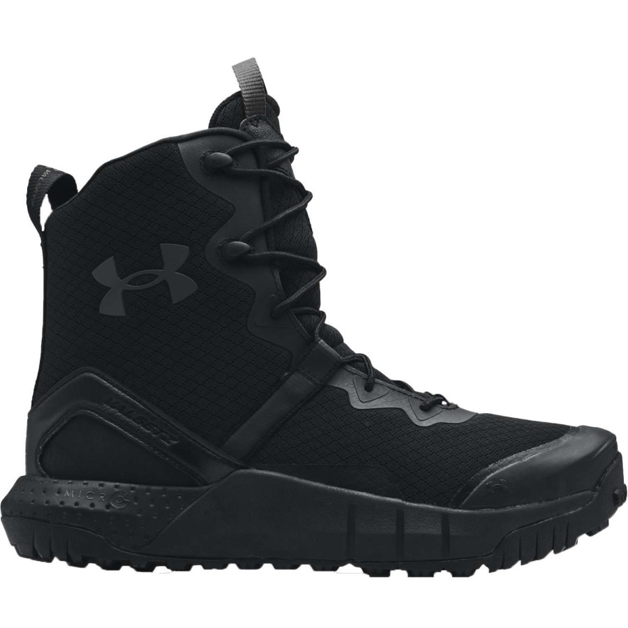 Footwear * | Excellent Quality Under Armour Micro G Valsetz Men'S Tactical Boots Black