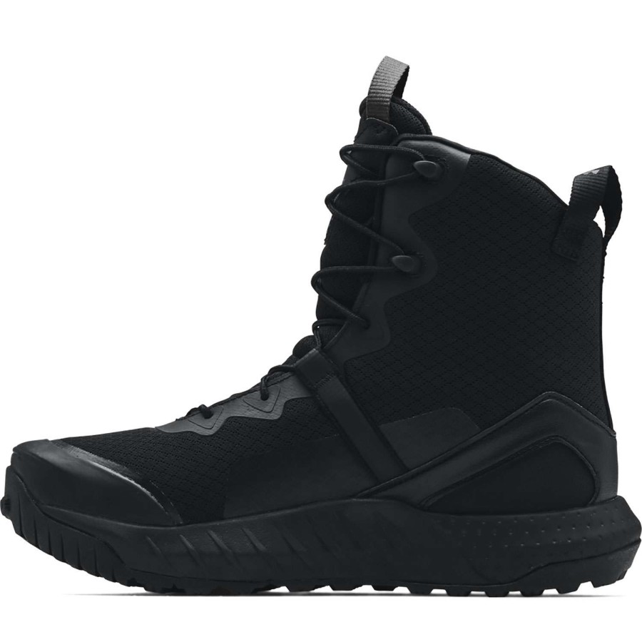 Footwear * | Excellent Quality Under Armour Micro G Valsetz Men'S Tactical Boots Black